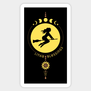 Litha Blessings Magnet